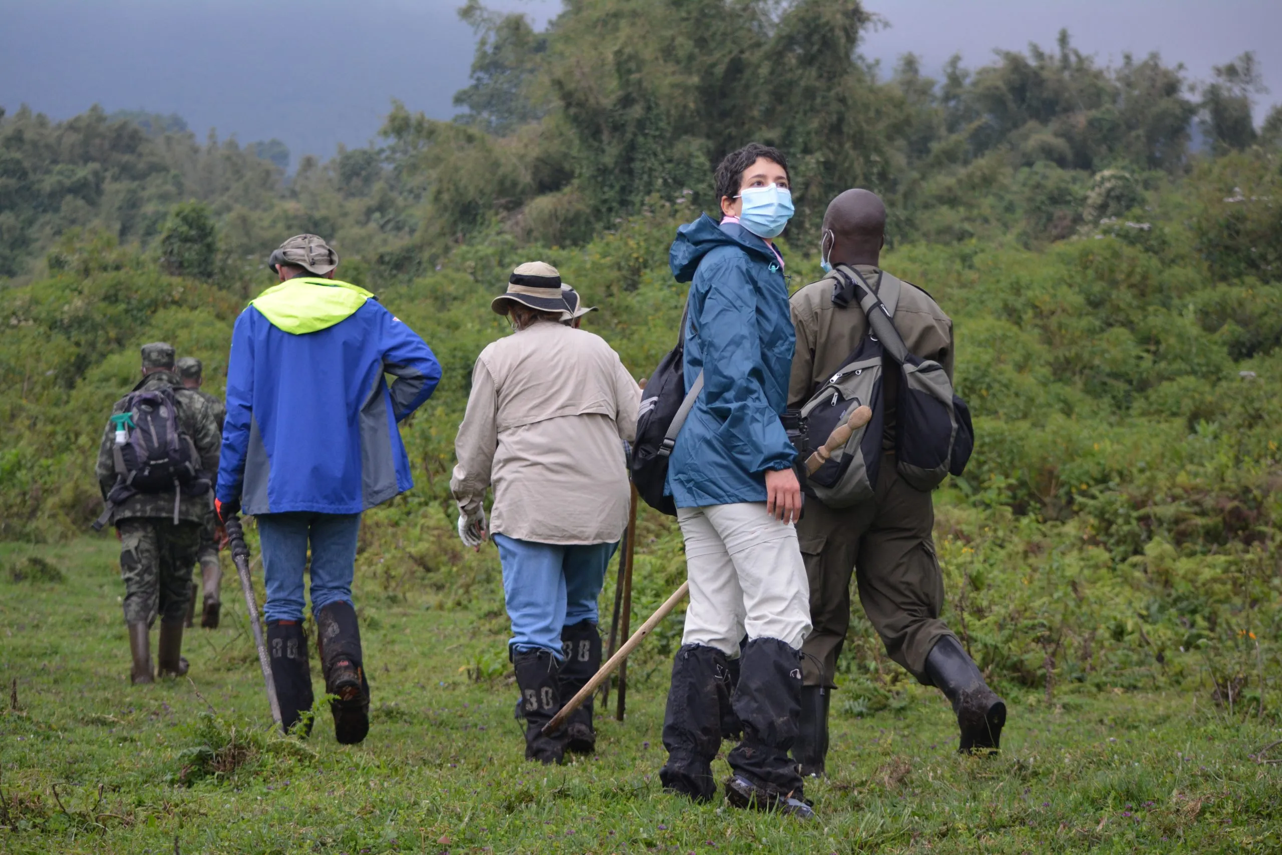 Gaiters for Gorilla Trekking